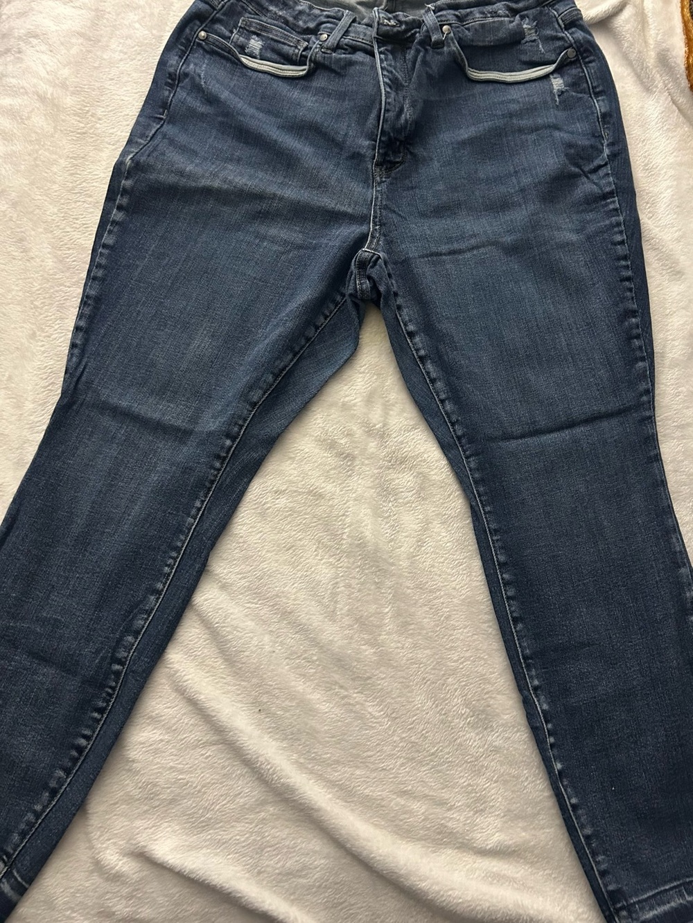 Judy Blue Dark Indigo Skinny Jeans